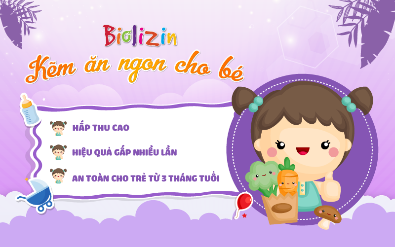 BIOLIZIN – KẼM ĂN NGON CHO BÉ