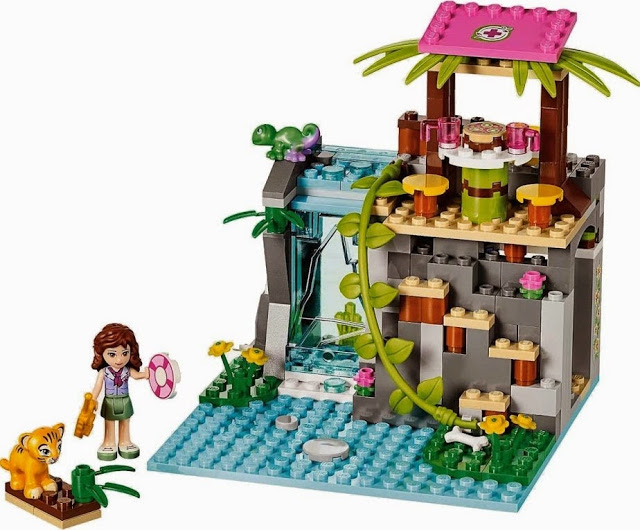 Sinh động đẹp mắt của bộ đồ chơi xếp hình Lego Friends 41033 Cứu Hộ Tại Thác Nước