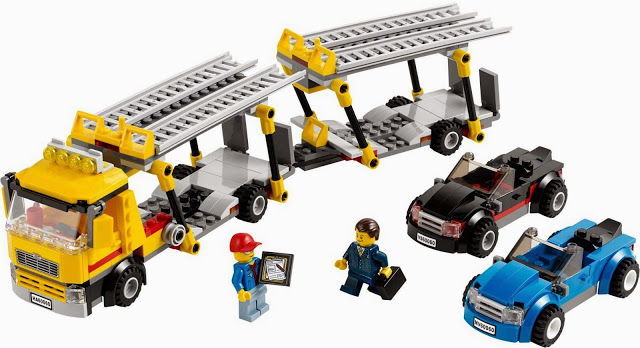 Bộ xếp hình Lego 60060 Auto Transporter sống động đẹp mắt