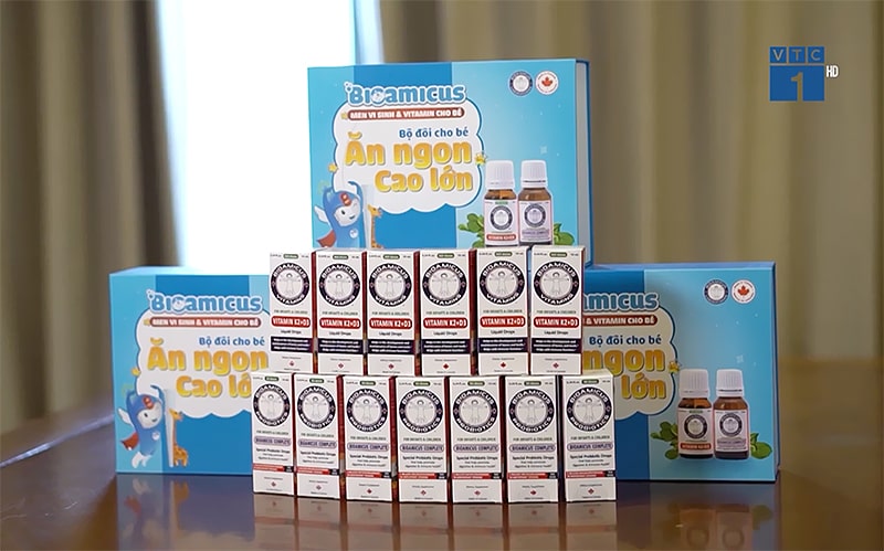 Men vi sinh 10 chủng BioAmicus Complete – Men 10 chủng đầu tiên, an toàn cho trẻ sơ sinh và trẻ nhỏ