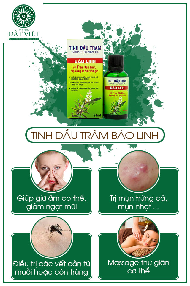 Tinh Dầu Tràm Bảo Linh Chai 10ml