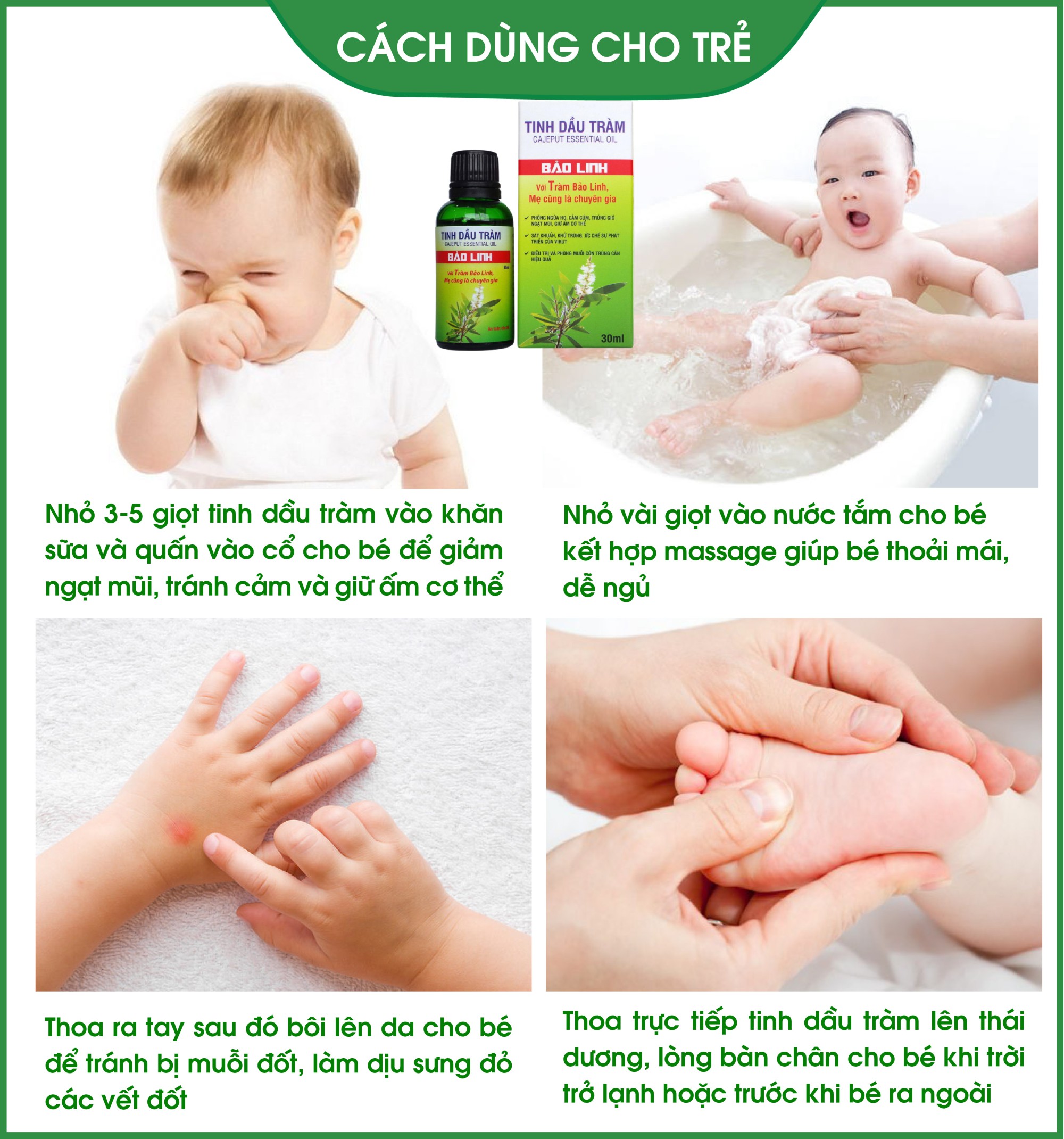 Tinh Dầu Tràm Bảo Linh Chai 10ml