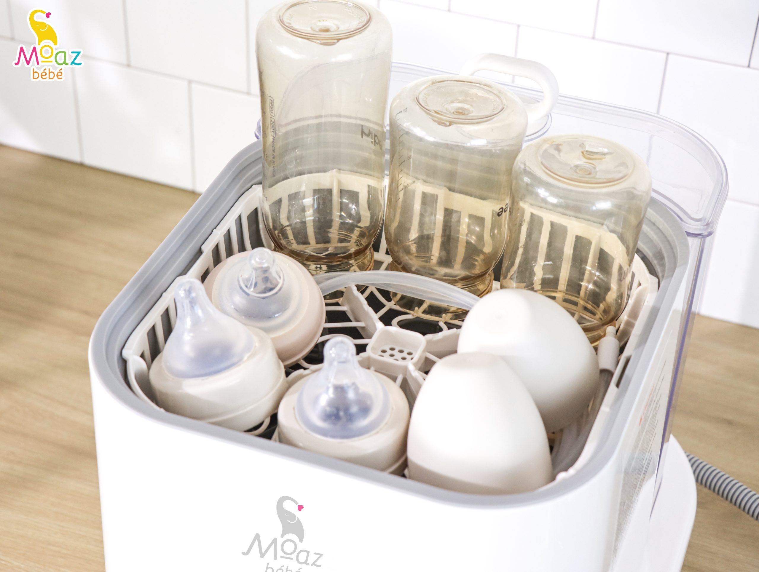 Máy rửa bình sữa Moaz BéBé MB 064