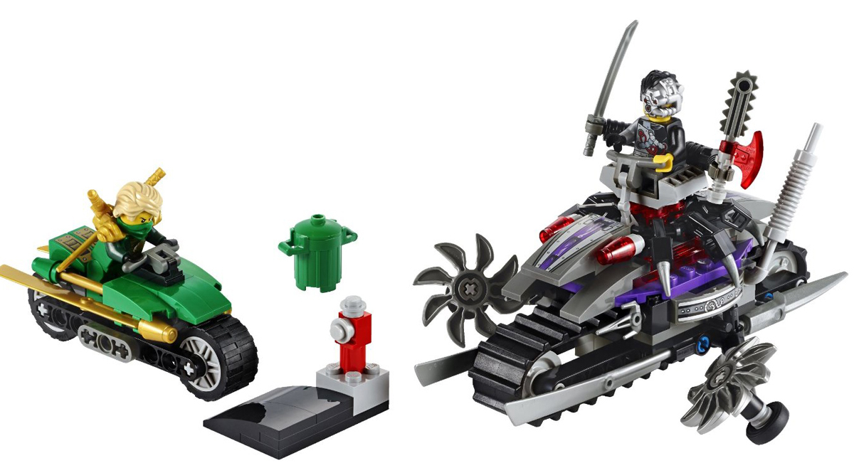 Đồ chơi trẻ em thông minh lego ninjago 70722 người máy tấn công