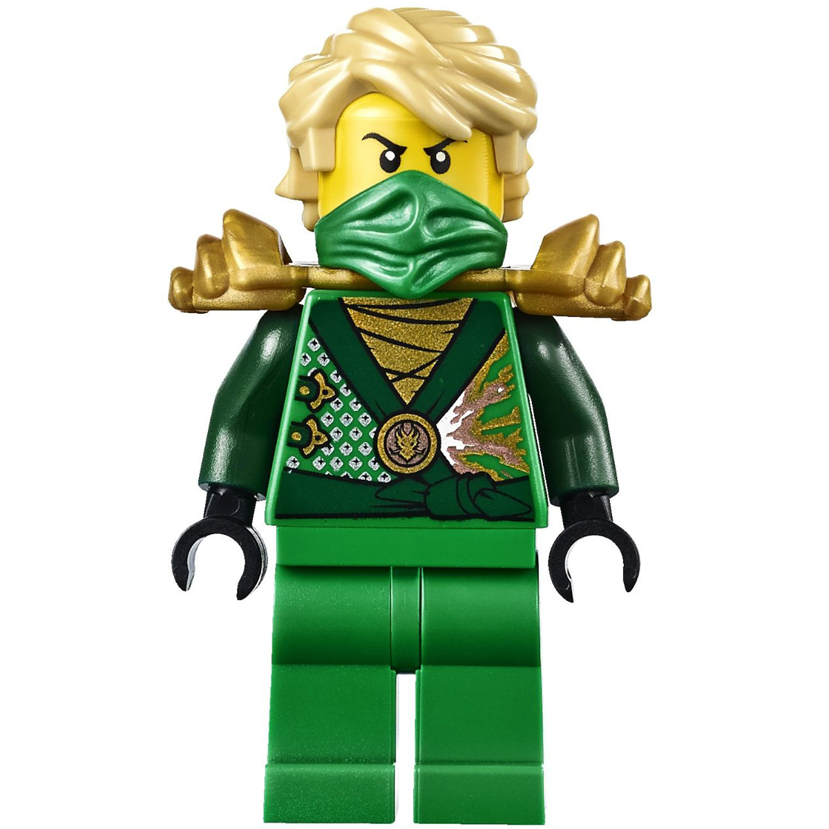 Đồ chơi lego trẻ em ninjago 70722 trang phục xanh lá cây