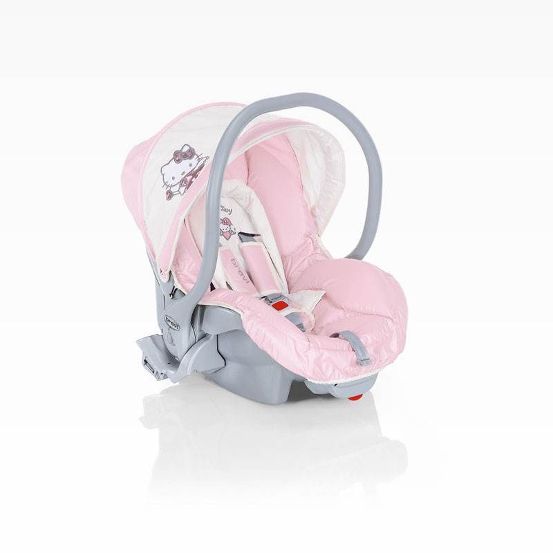Nôi xách tay/Ghế xe hơi Hello Kitty Brevi Smart Grilo BRE545-022HK